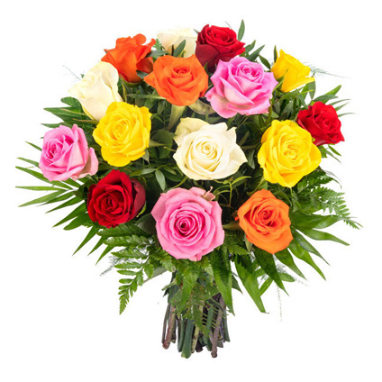 Send Multi Color Roses to Australia