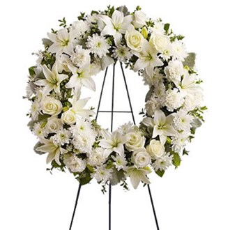 Serenity Funeral Wreath